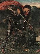 Burne-Jones, Sir Edward Coley St. George Kills the Dragon oil
